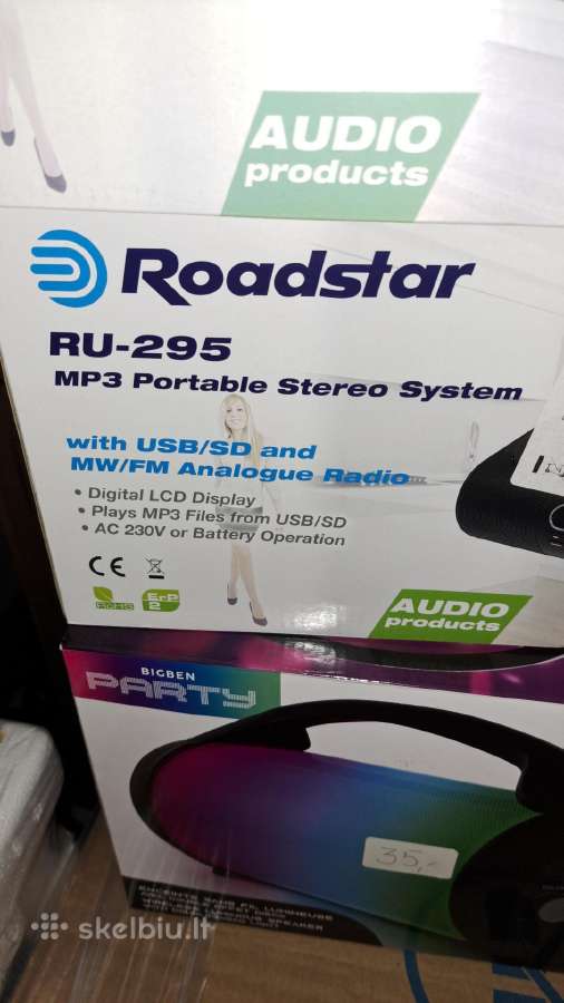 Rodstar Ru-295 magnetola su usb - nuotraukos Nr. 2