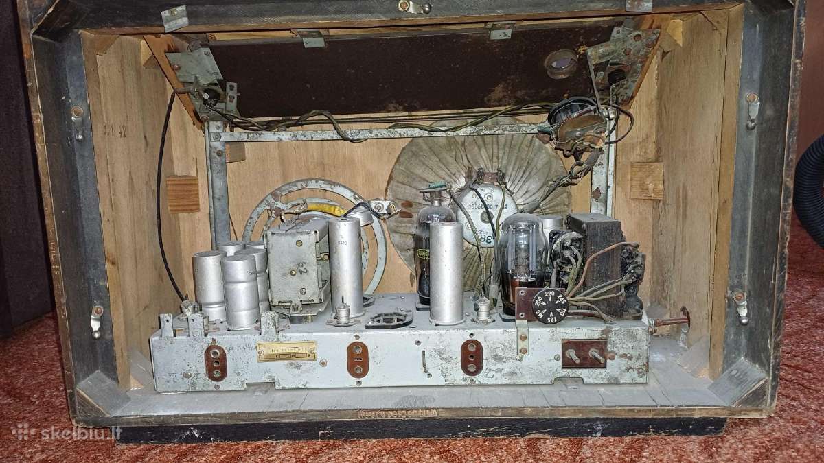 Lempinė radija Telefunken 175wk (1942) - nuotraukos Nr. 3