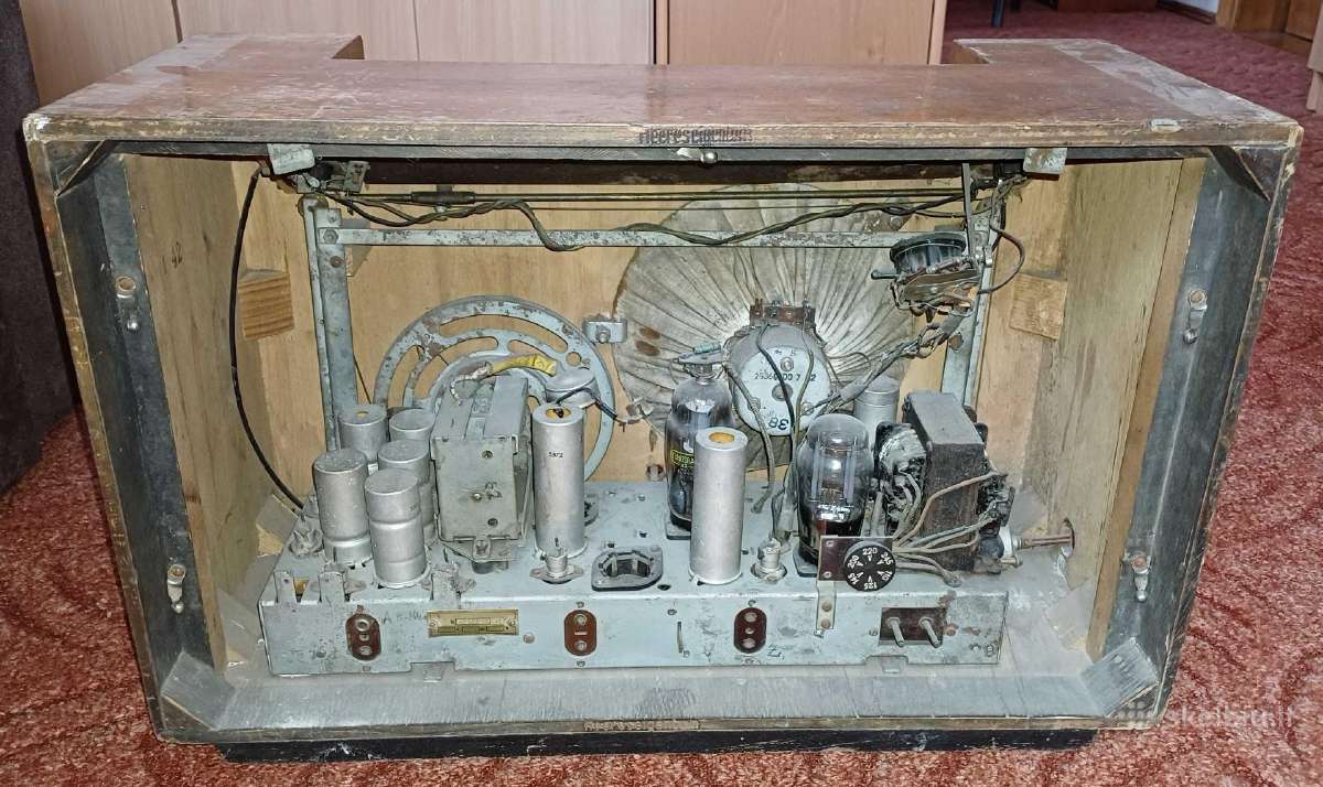 Lempinė radija Telefunken 175wk (1942) - nuotraukos Nr. 4