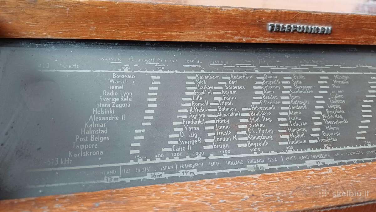 Lempinė radija Telefunken 175wk (1942) - nuotraukos Nr. 5