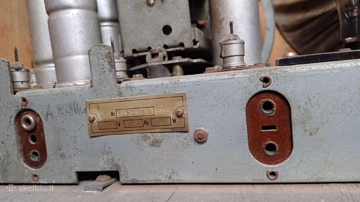 Lempinė radija Telefunken 175wk (1942) - nuotraukos Nr. 11