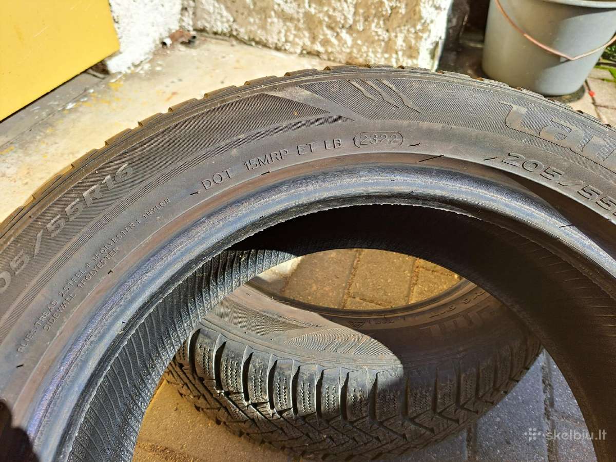 2 vnt Laufen padangų 205/55 R16 - nuotraukos Nr. 2