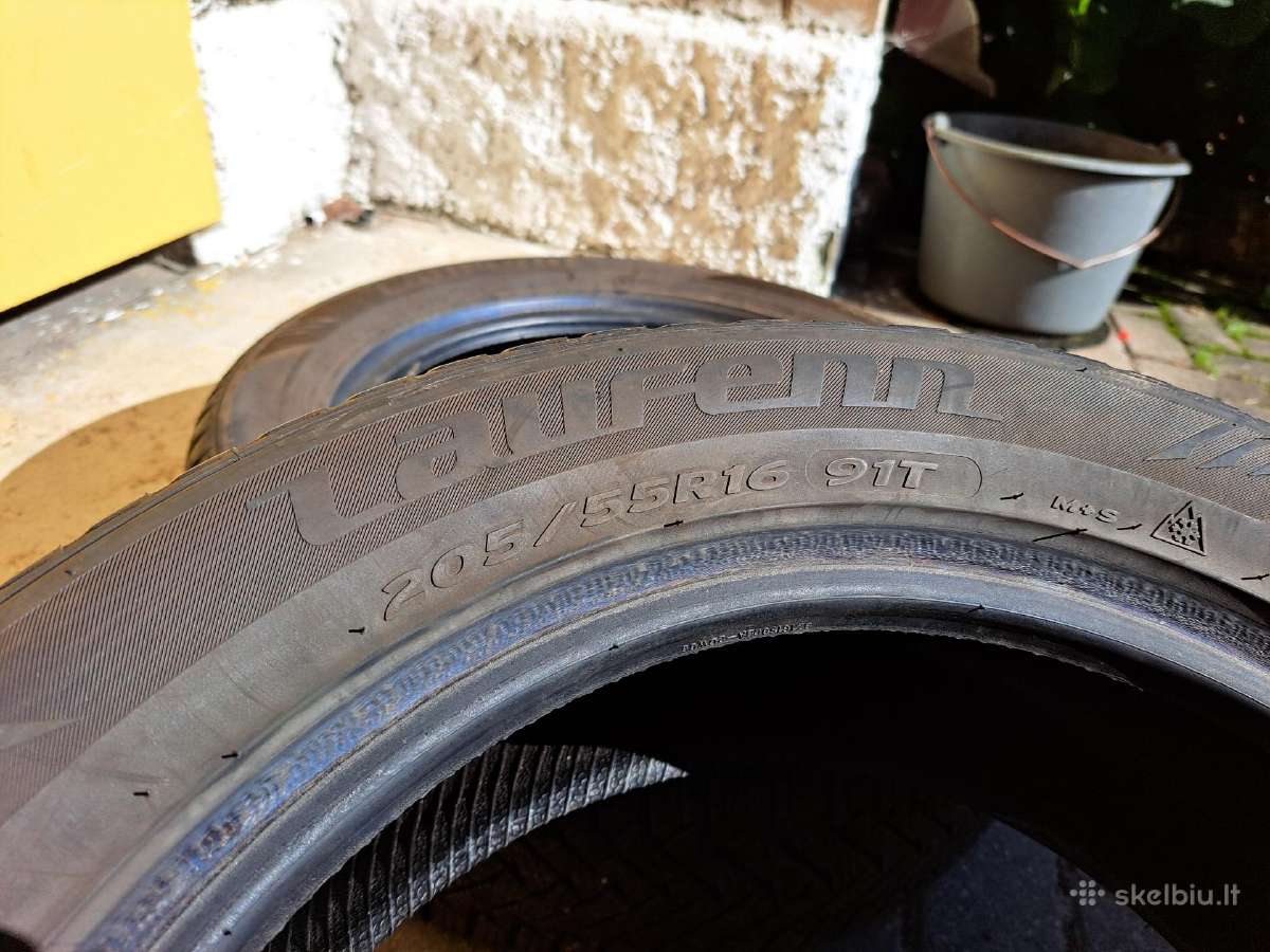2 vnt Laufen padangų 205/55 R16 - nuotraukos Nr. 3