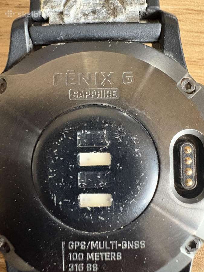 Garmin Fenix 6 Sapphire - nuotraukos Nr. 3