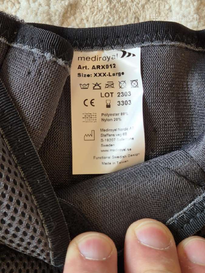 Mediroyal kelio įtvaras reguliuojamu kampu Arx 3xl - nuotraukos Nr. 5