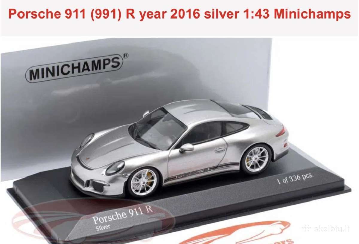 Porsche 911 (991) R 1:43