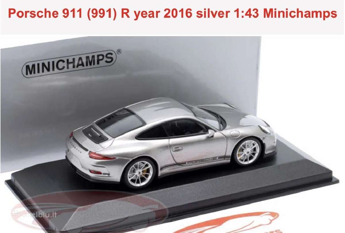 Porsche 911 (991) R 1:43 - nuotraukos Nr. 2
