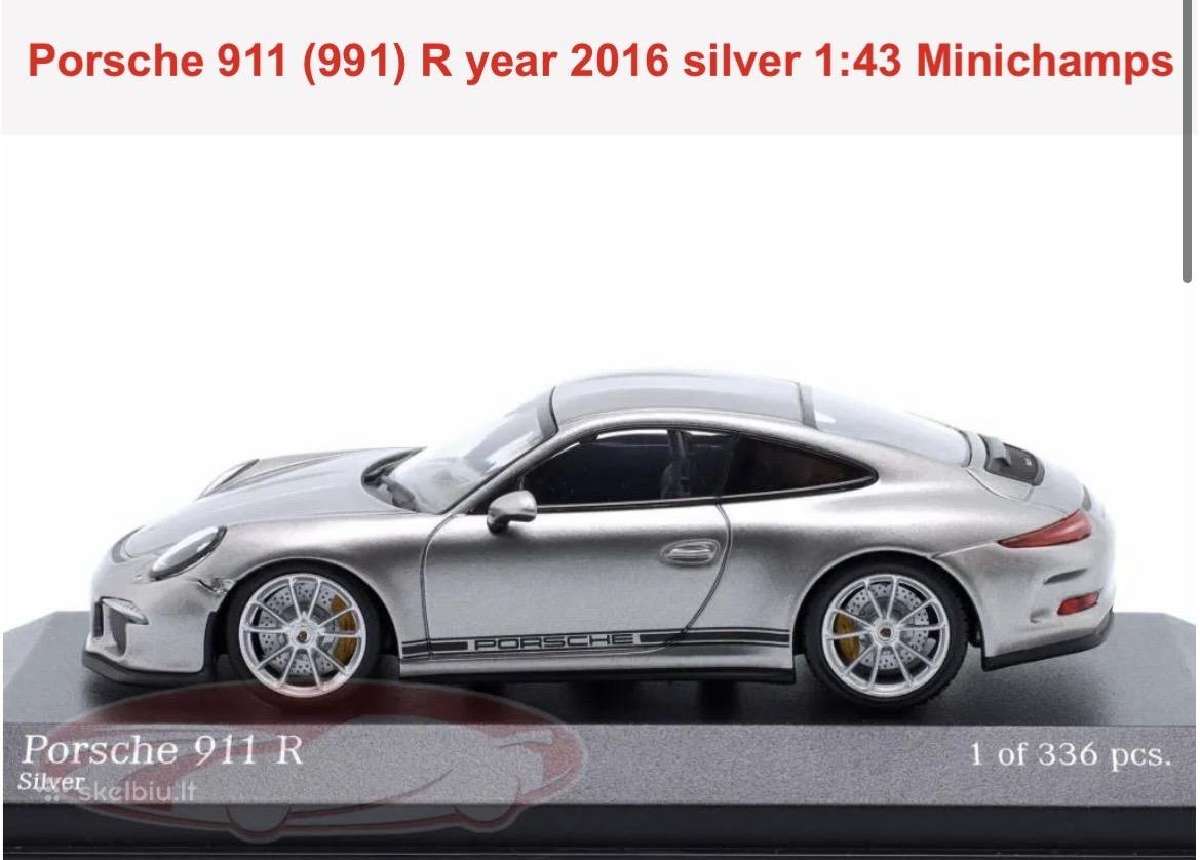 Porsche 911 (991) R 1:43 - nuotraukos Nr. 5