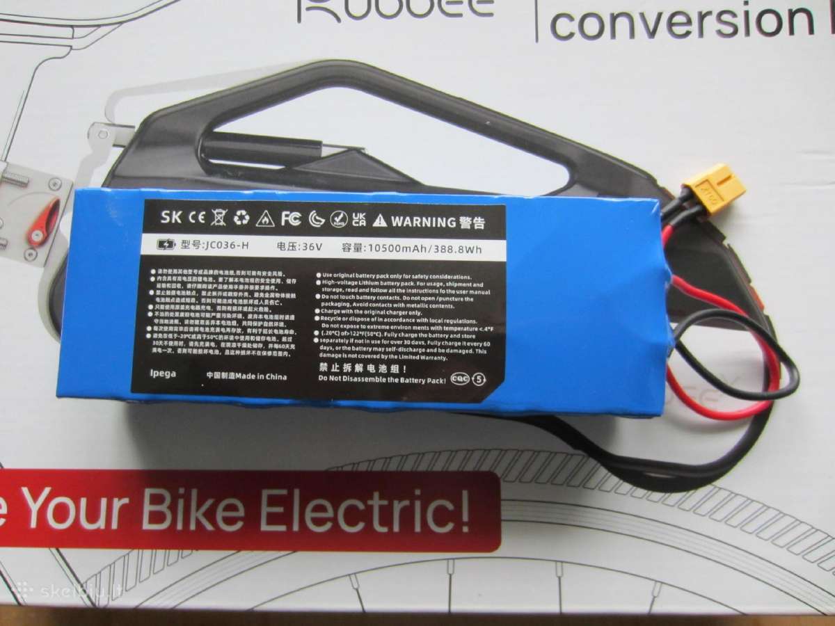 Rubbee X - elektrine dviracio pavara - nuotraukos Nr. 7