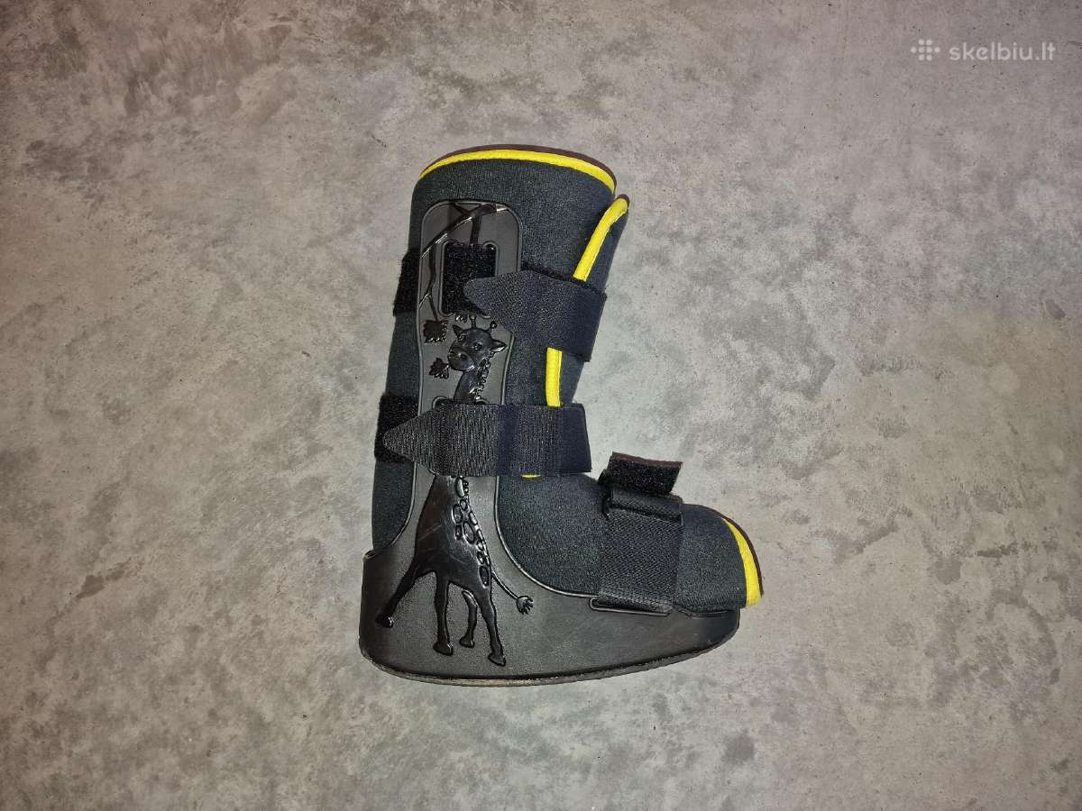 Vaikiškas čiurnos ortopedinis įtvaras 18cm (batas)