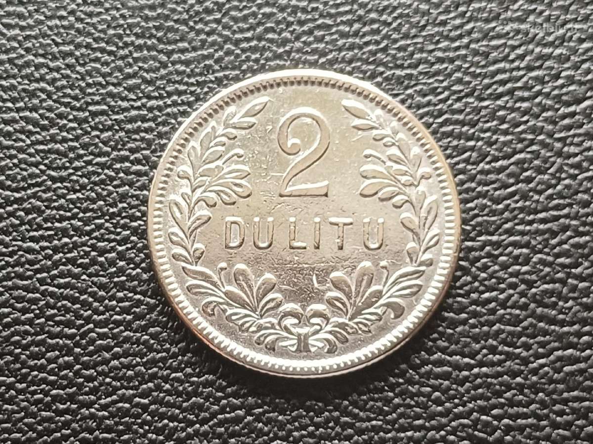 (354) 2 litai 1925m. Lietuva sidabras