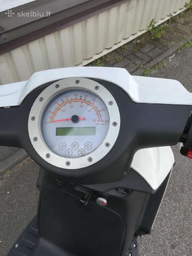 Galingas Elektrinis motoroleris 144a licio baterij - nuotraukos Nr. 4