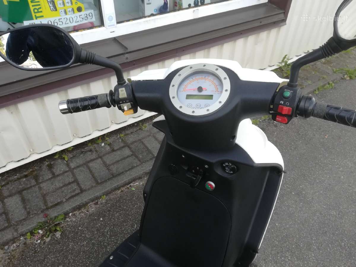 Galingas Elektrinis motoroleris 144a licio baterij - nuotraukos Nr. 6