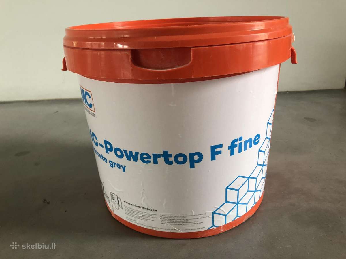 Vokiškas betono glaistas Mc-powertop F Fine