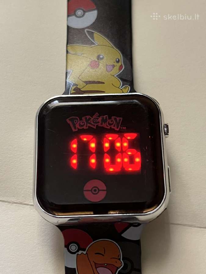 Pokemon laikrodis