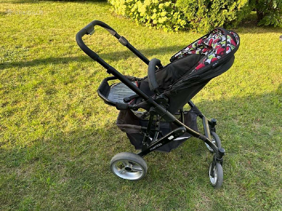 Labai lengvas Abc Design Mamba 2in1 vežimėlis - nuotraukos Nr. 7