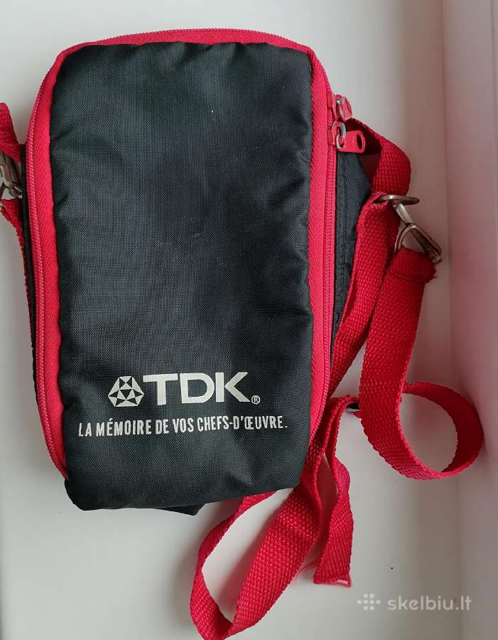 Tdk garso dėklas. Vintage.