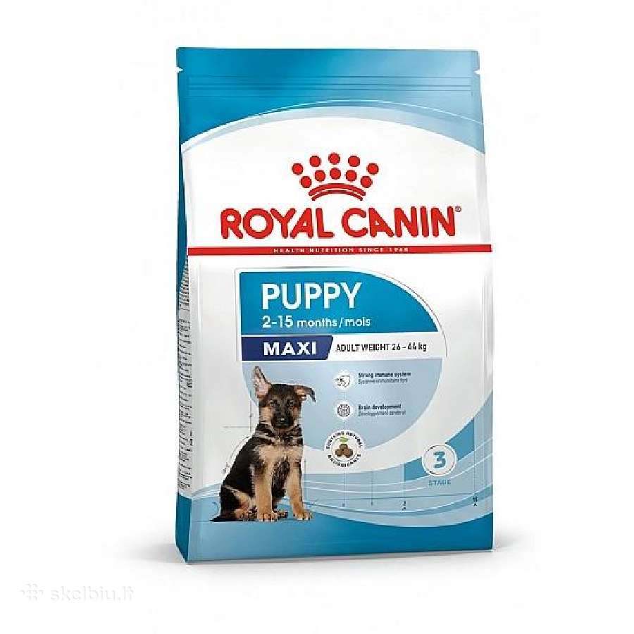 Royal canin puppy maxi maistas šuniukams