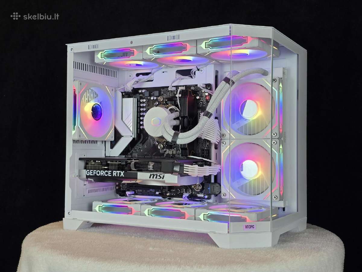 Žaidimų kompiuteris Ryzen 7 9800x3d Rtx 5070 WiFi