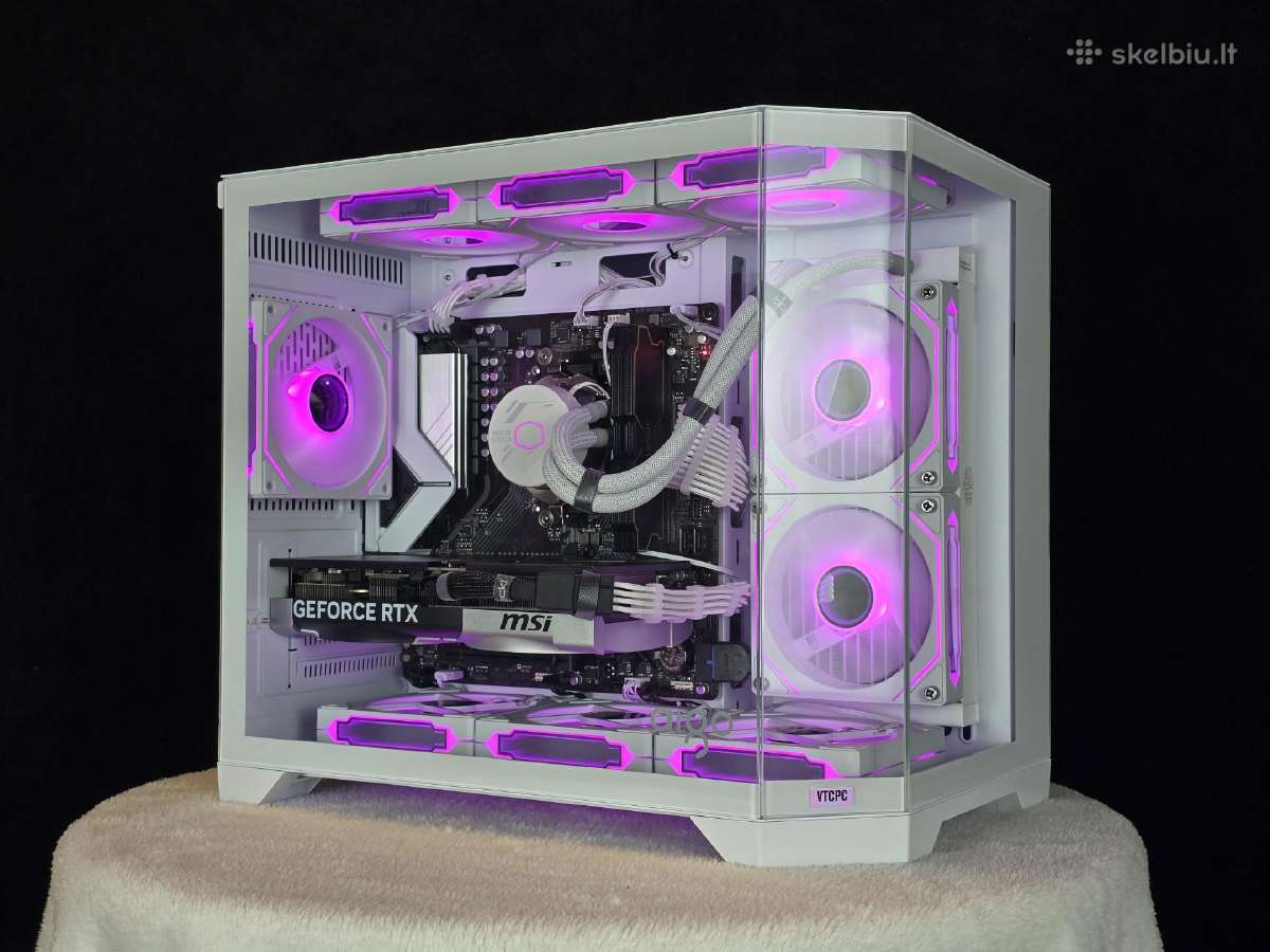 Žaidimų kompiuteris Ryzen 7 9800x3d Rtx 5070 WiFi - nuotraukos Nr. 2
