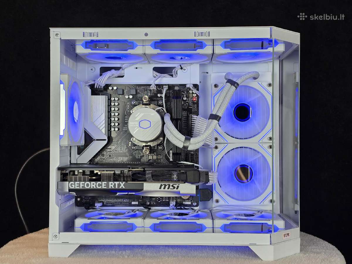 Žaidimų kompiuteris Ryzen 7 9800x3d Rtx 5070 WiFi - nuotraukos Nr. 4