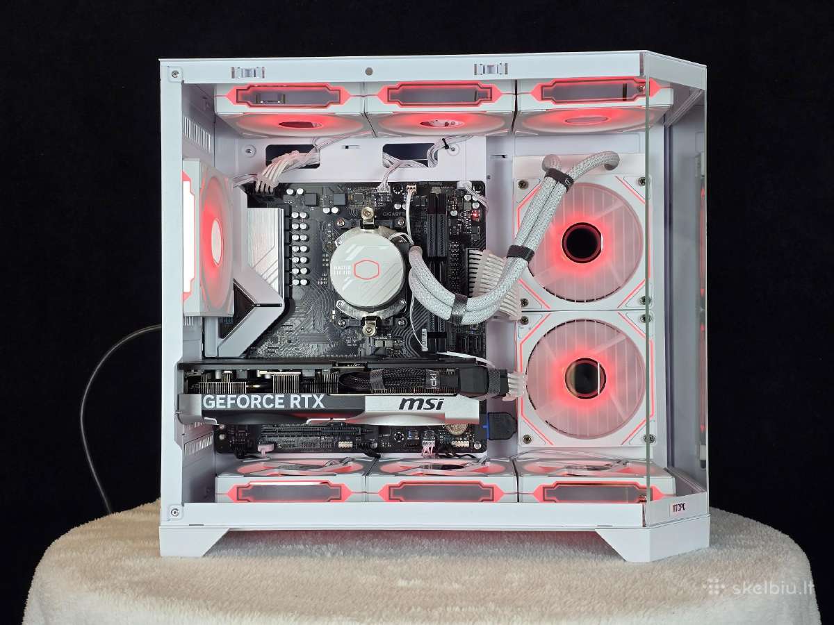 Žaidimų kompiuteris Ryzen 7 9800x3d Rtx 5070 WiFi - nuotraukos Nr. 5