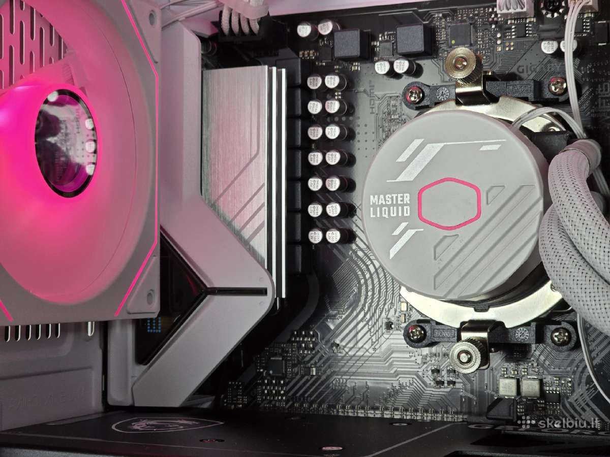 Žaidimų kompiuteris Ryzen 7 9800x3d Rtx 5070 WiFi - nuotraukos Nr. 7