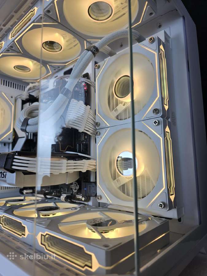 Žaidimų kompiuteris Ryzen 7 9800x3d Rtx 5070 WiFi - nuotraukos Nr. 8