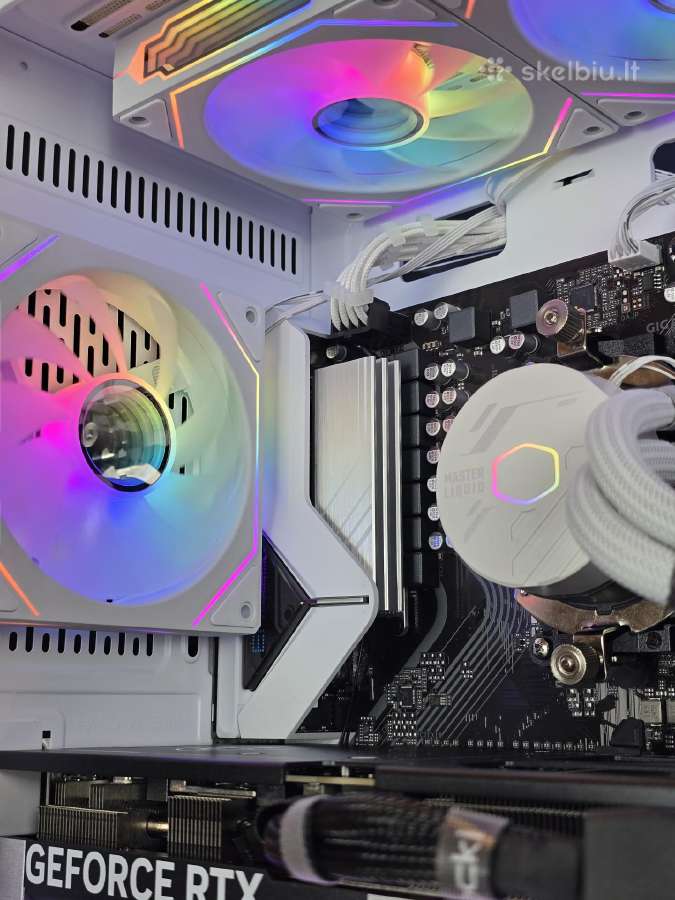 Žaidimų kompiuteris Ryzen 7 9800x3d Rtx 5070 WiFi - nuotraukos Nr. 9