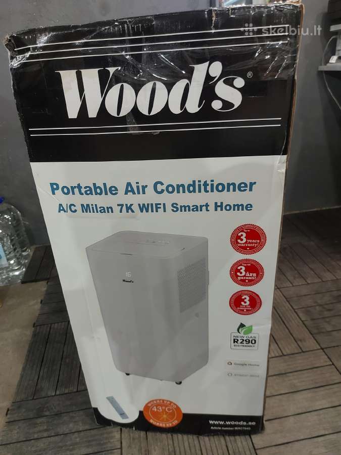 Wood's air conditioner ac milan 7k smart home - nuotraukos Nr. 2
