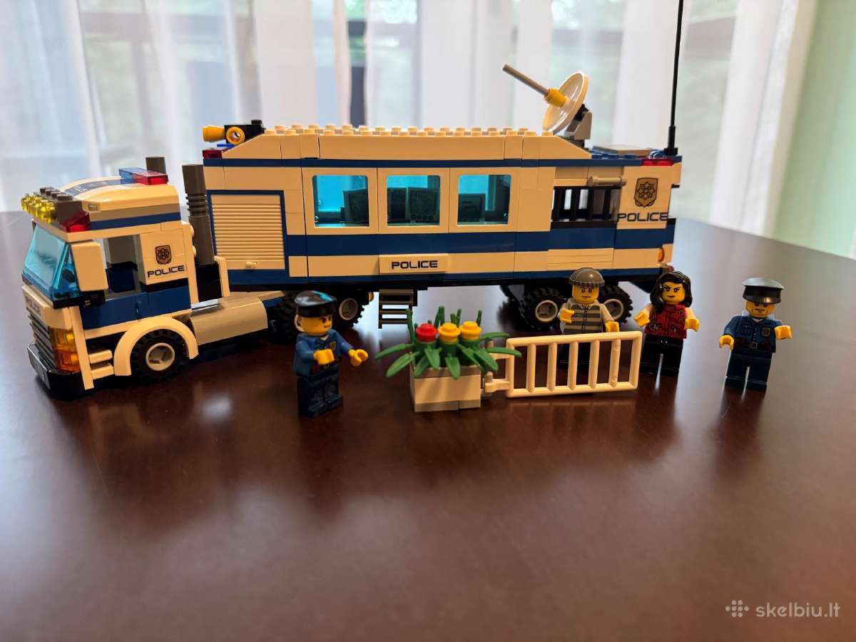 Lego City_policijos kalėjimo furgonas