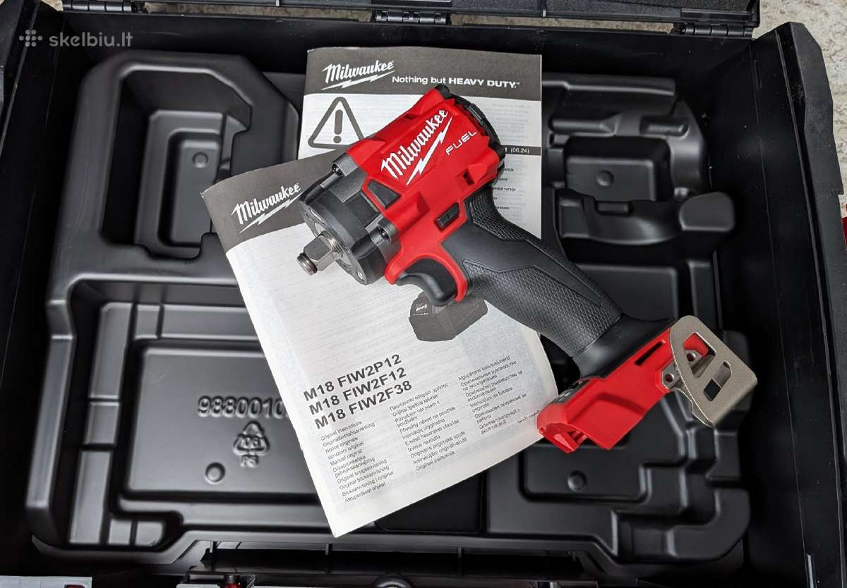 Milwaukee Fuel M18 veržliasukis Fiw2f12