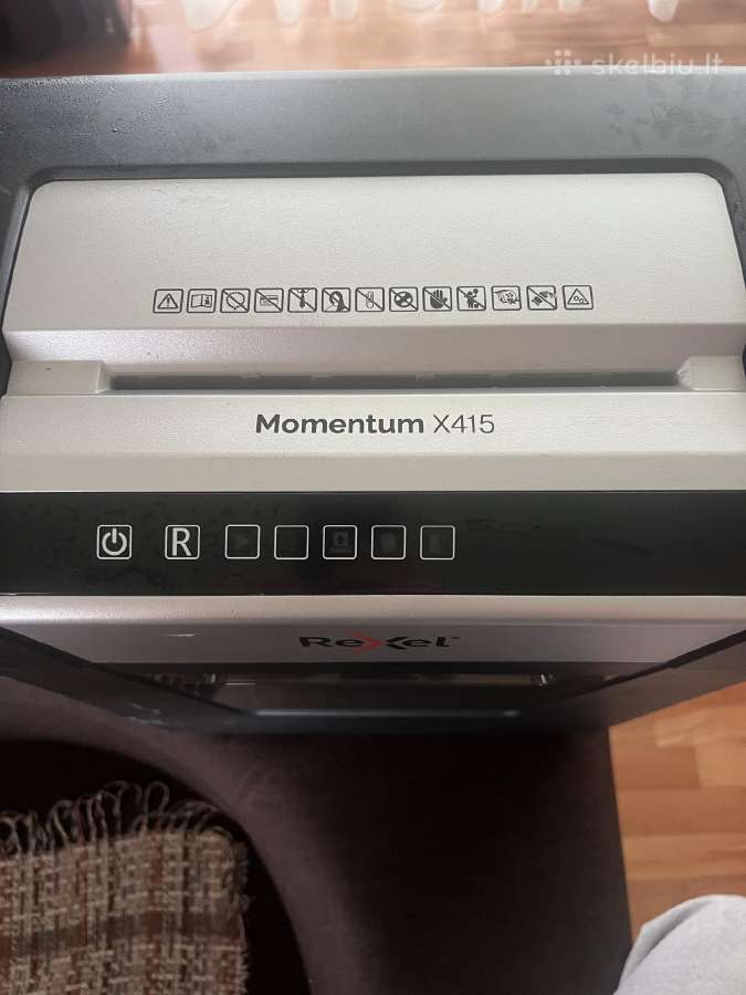 Dokumentu smulkintuvas Rexel Momentum x415 - nuotraukos Nr. 2