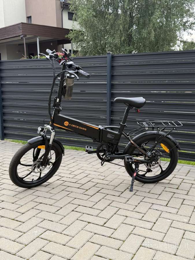 Mažai naudotas El. Dviratis Ado A20 Rida tik 332km