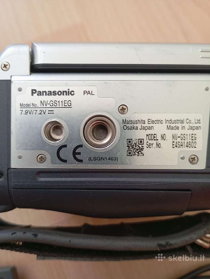 Video kamera Panasonic - nuotraukos Nr. 2