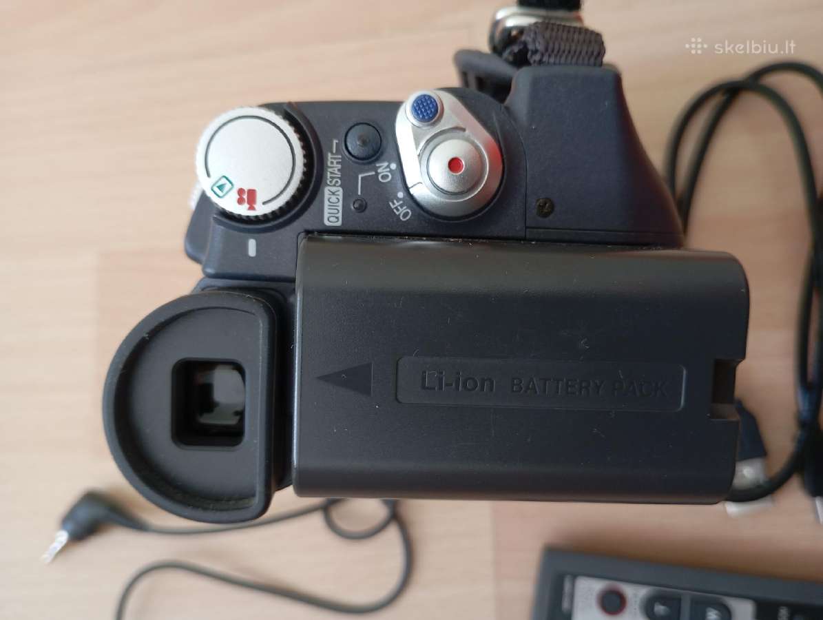Video kamera Panasonic - nuotraukos Nr. 3