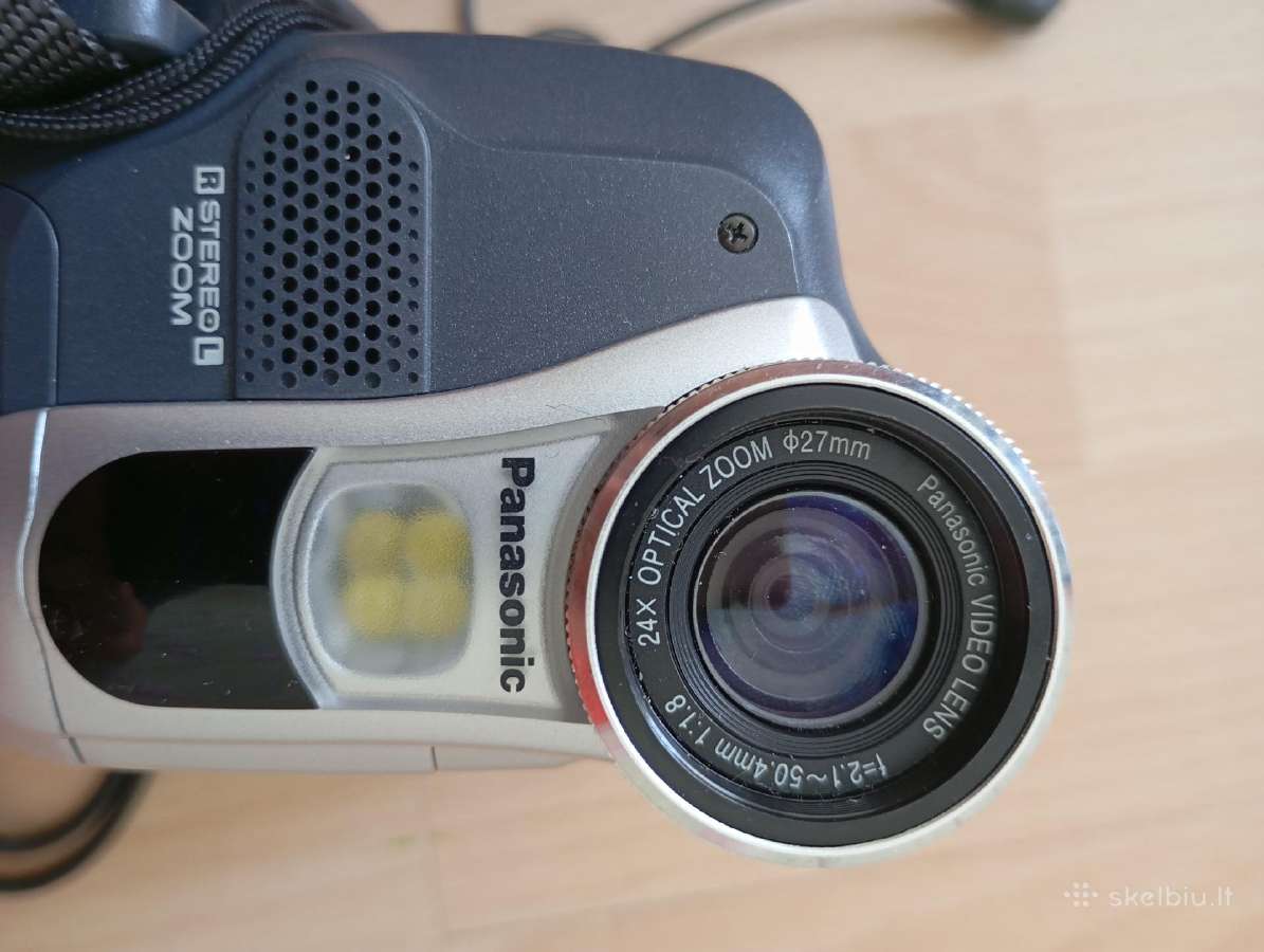 Video kamera Panasonic - nuotraukos Nr. 6