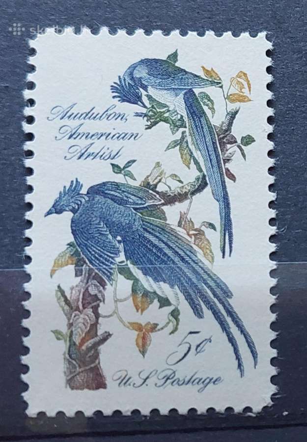 JAV 1967 paukščiai, švarūs, Michel 920