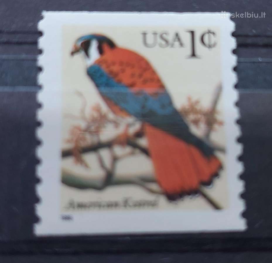 JAV 1995 paukštis, švarūs, Michel 2559