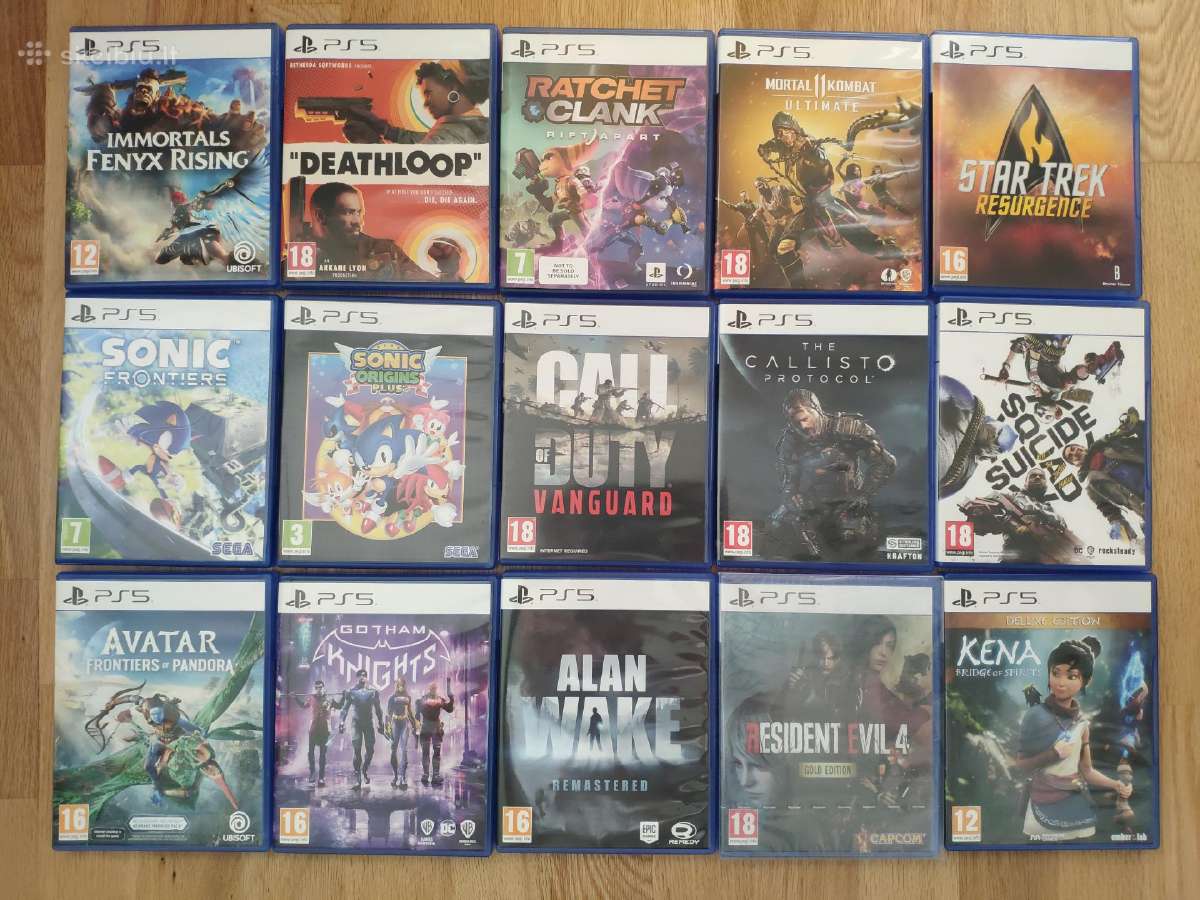 Ps5 ps4 zaidimai Nemokamas siuntimas nuo.,.,. - nuotraukos Nr. 3
