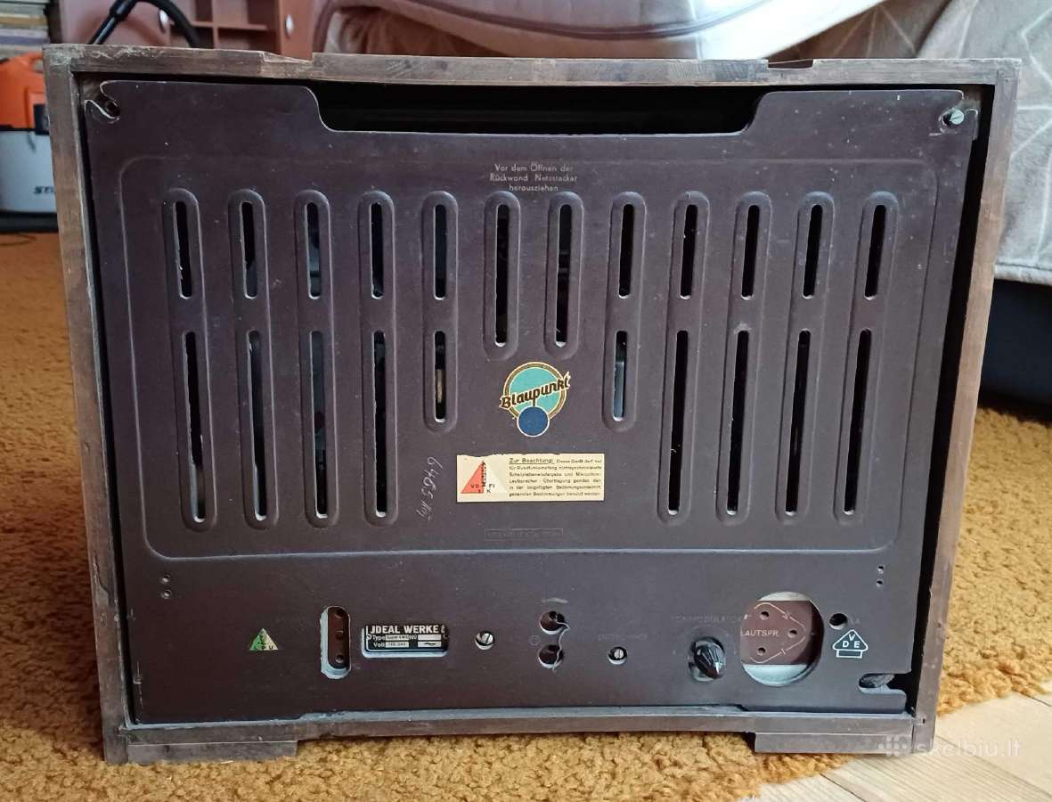 Lempinė radija Blaupunkt Super 4w6 - nuotraukos Nr. 2