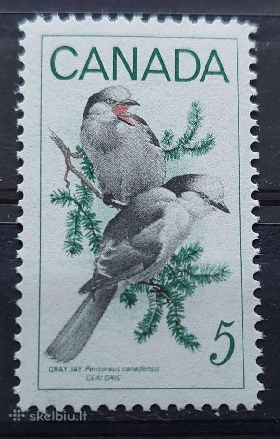 Kanada 1968 paukščiai, švarūs, Michel 419