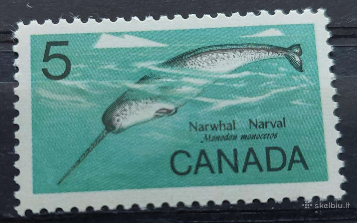Kanada 1968 jūros fauna, švarūs, Michel 421