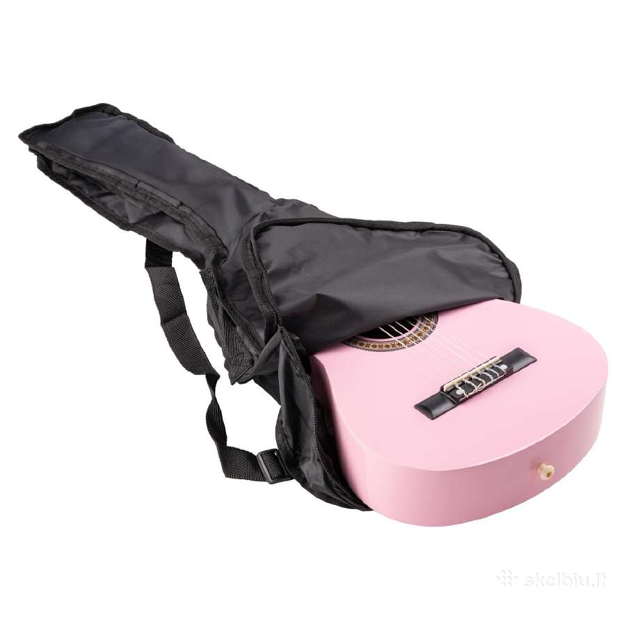 Max Soloart Junior 1/4 klasikinė gitara rožinė - nuotraukos Nr. 10