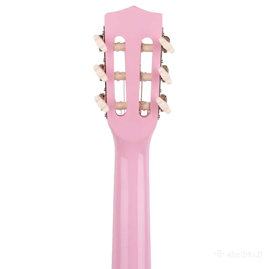 Max Soloart Junior 1/4 klasikinė gitara rožinė - nuotraukos Nr. 12