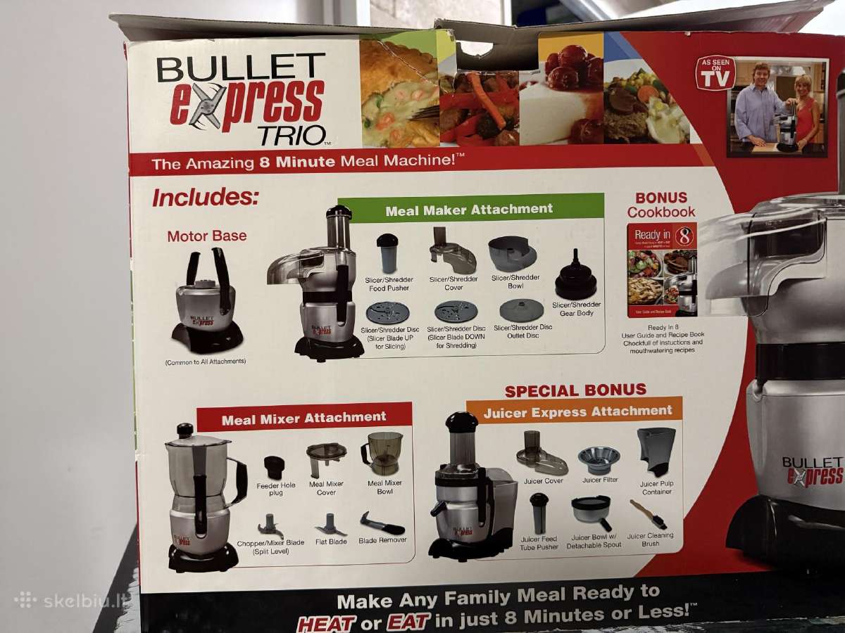 Virtuvinis kombainas Bullet Express - nuotraukos Nr. 2