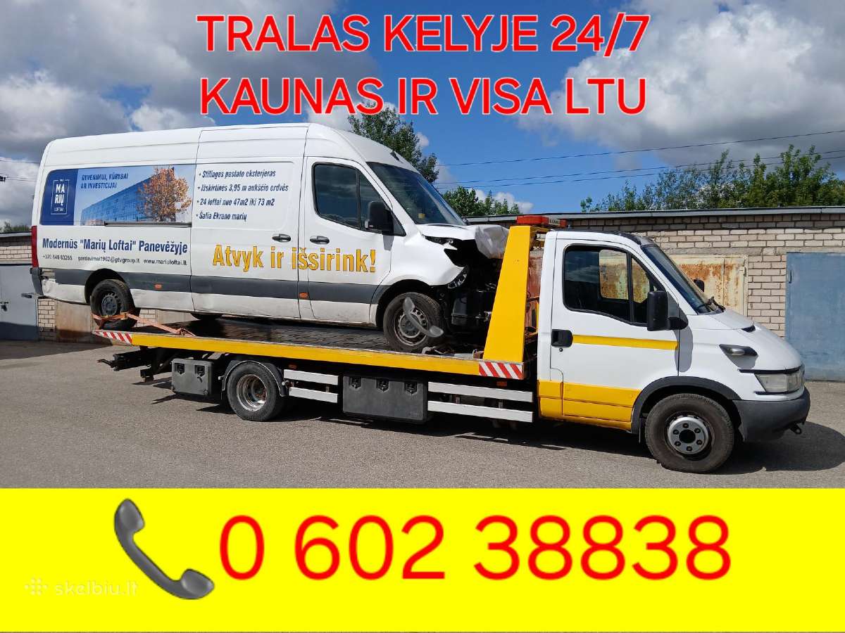 Traliukas Kaunas Technine Pagalba Kelyje Tralas - nuotraukos Nr. 32