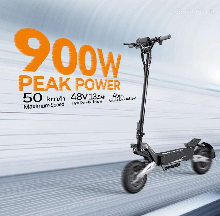 Elektrinis paspirtukas Ootd T10 greitis iki 56km/h - nuotraukos Nr. 8