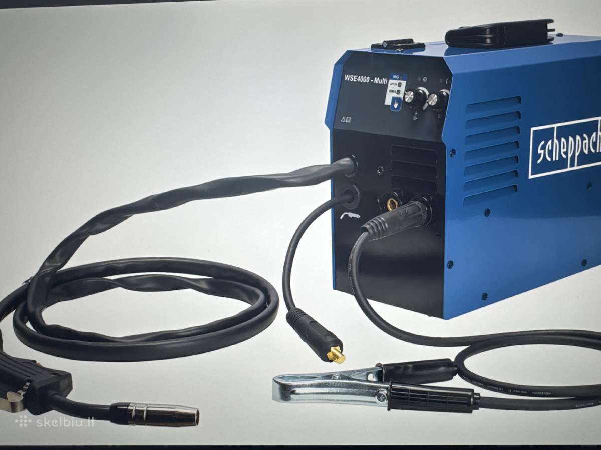 Scheppach Wse4000 Multi Suvirinimo aparatas