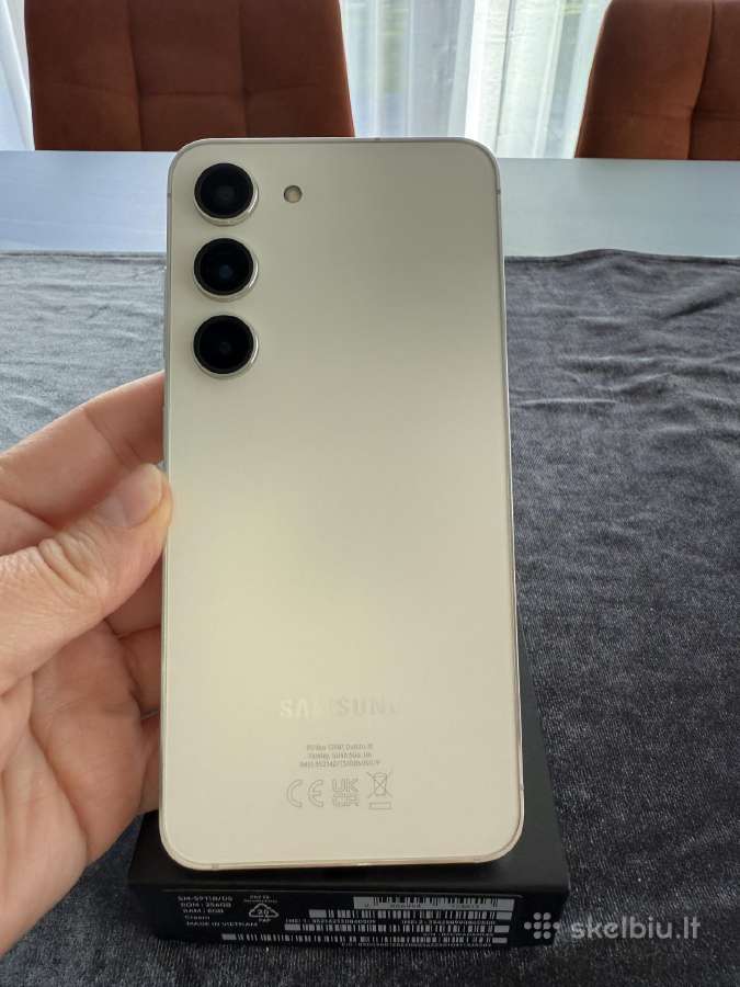 Samsung S23 256gb kaip naujas - nuotraukos Nr. 3